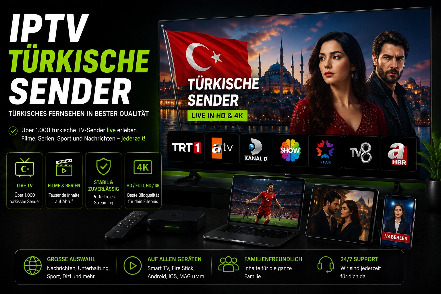 IPTV Türkische Sender – Problemlösung und Favoriten im Alltag